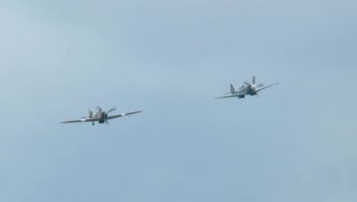Spitfire & Hurricane at ABP Southampton