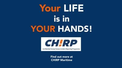 CHIRP Maritime: Your Life is in Your Hands